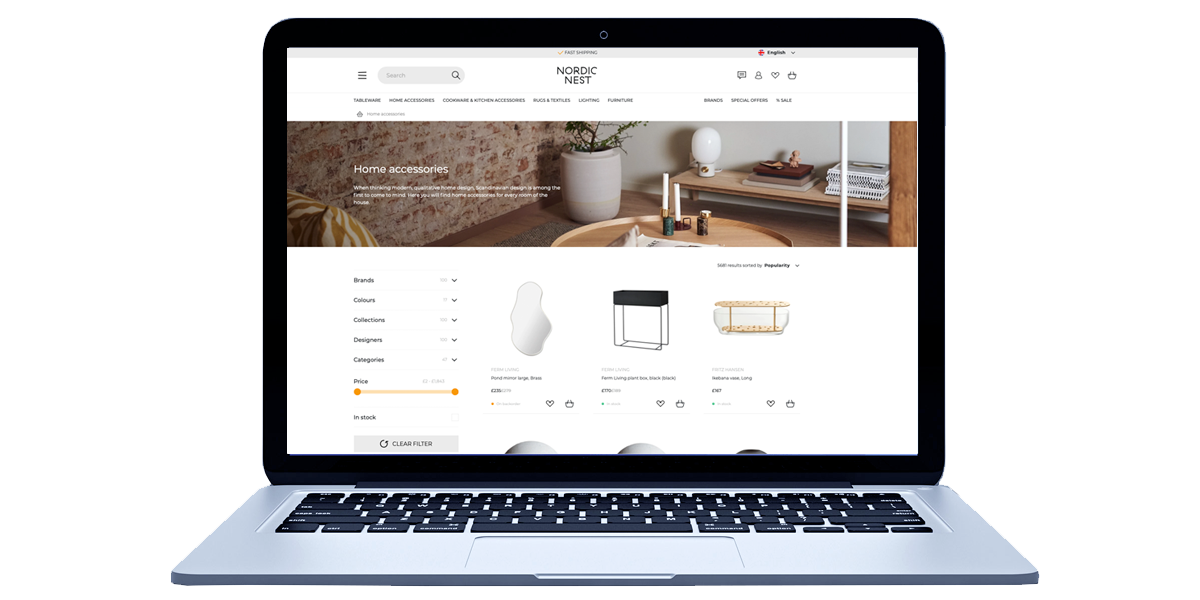 Nordic Nest live with nextgeneration site from Avensia